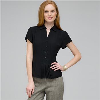 Must Have Washable No-Iron Georgette Blouse image number 0