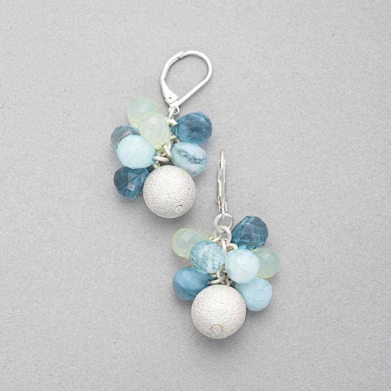 Cluster Drop Earring image number 0