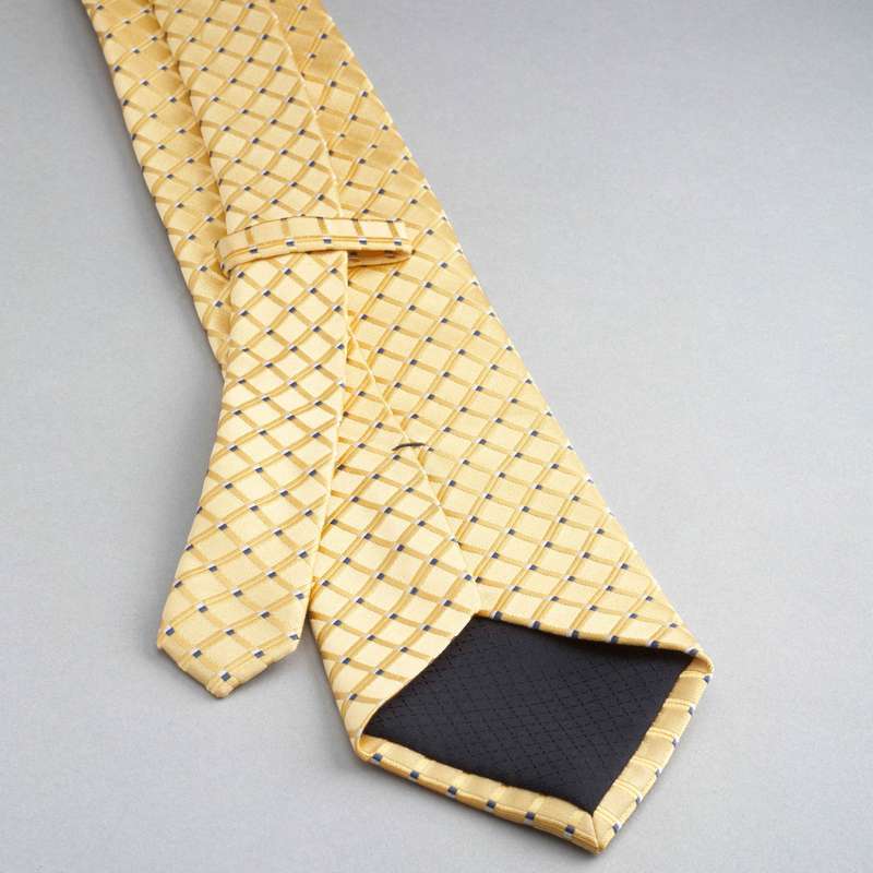 Checked Silk Tie image number 1