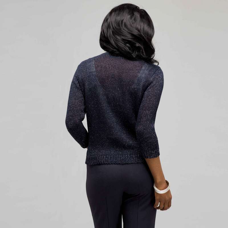 3/4 Sleeve Button Front Cardigan image number 1