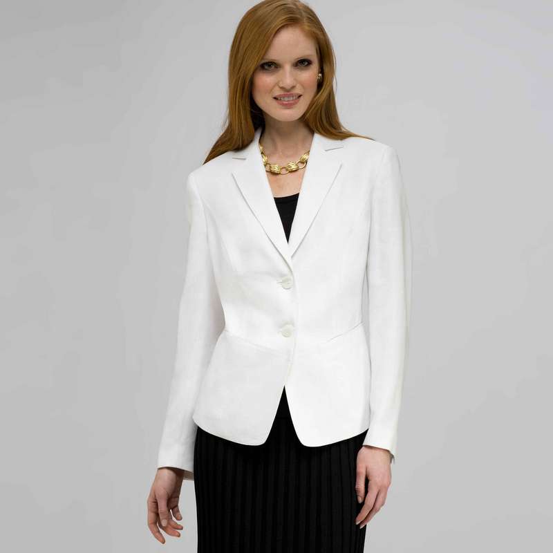 Two Button Notch Collar Jacket. image number 0