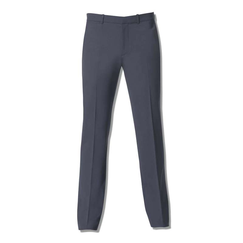 Microcheck Straight Leg Trousers image number 0