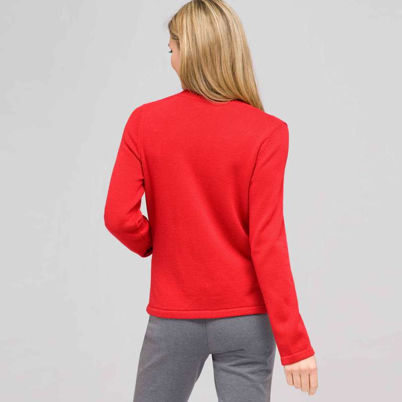 Rib Trim Cardigan image number 1