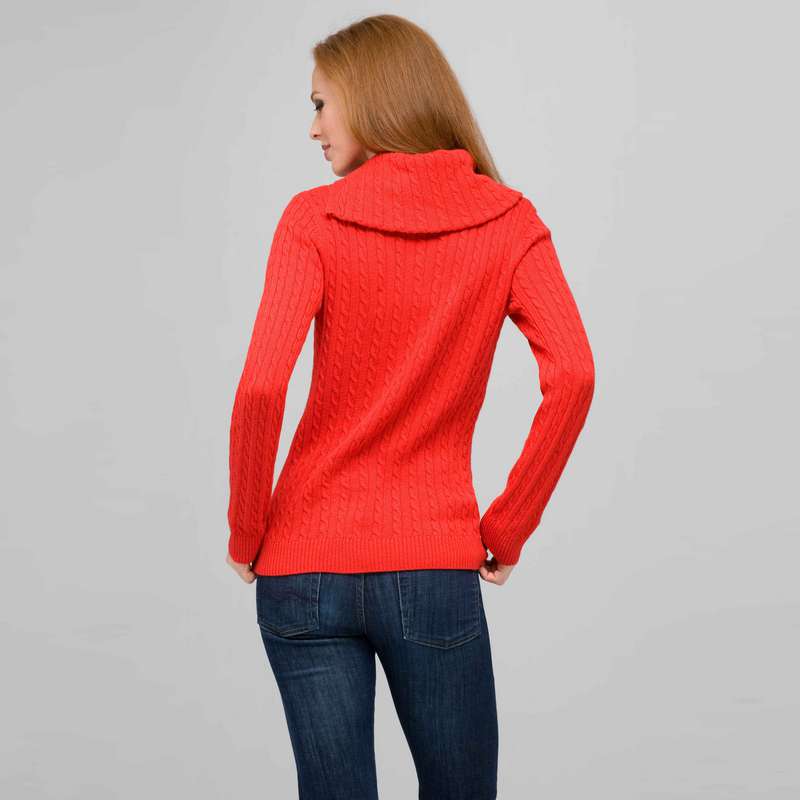 Long Sleeve Button Out Turtle Neck image number 1
